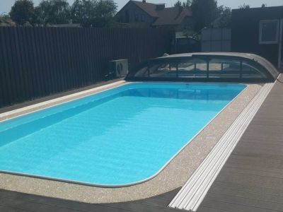 Skimmerový bazén AQUINIUM Monobazén  3 × 8 m