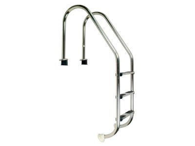 Žebřík nerez Standard s pouzdrem 3 stupňový, AISI 304