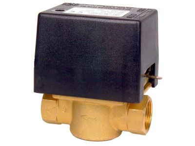Elektrický dvoucestný ventil. Připojení 1“ in 230 V