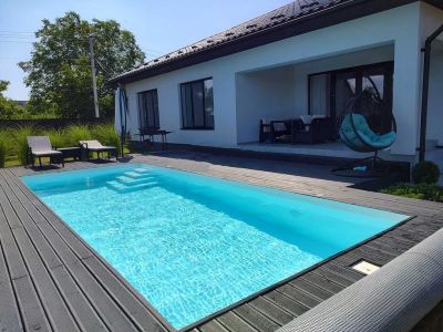 Skimmerový bazén AQUINIUM Monobazén  4 × 8 m