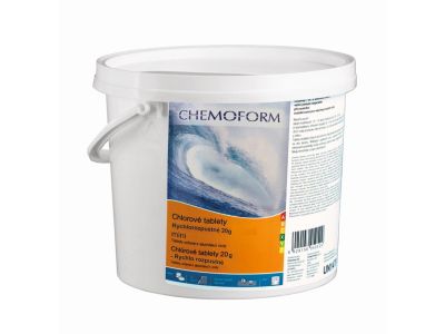 Chlórové tablety rychlorozpustné 20 g - mini - 5 kg