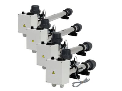 Topení EOVk-18, 18 kW 400 V, nerez, s el. průtokovou klapkou