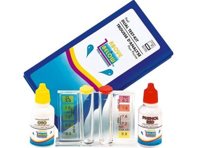 Tester kapičkový – Cl/pH – metoda pomocí kapek (v pouzdře)