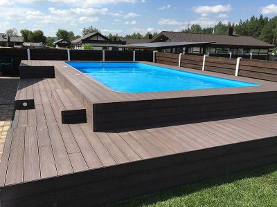 Skimmerový bazén AQUINIUM Monobazén 2,5 x 5 m